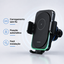 Suporte Veicular com Carregamento Wireless – Dirija com Mais Praticidade