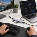 Hub USB Multifunção – Expanda as Conexões do Seu Notebook