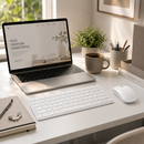 Teclado Bluetooth Compacto – Mais Produtividade em Qualquer Lugar
