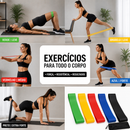 Kit Faixa Elástica Fitness – Emagreça e Tonifique em Casa
