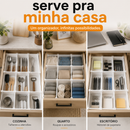 Organizador de Gavetas Ajustável – Tudo no Lugar em Segundos