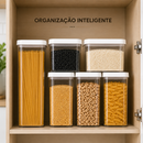 Potes Herméticos – Alimentos Frescos e Cozinha Organizada