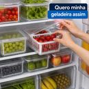 Organizador de Geladeira – Tudo no Lugar e Fácil de Encontrar