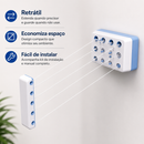 Varal Retrátil – Economize Espaço e Organize Sua Lavanderia
