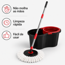 Mop Giratório – Limpeza Rápida Sem Esforço