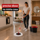 Mop Giratório – Limpeza Rápida Sem Esforço