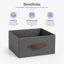 Cesto Organizador Dobrável – Mais Espaço e Organização em Casa