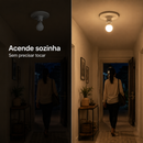 Lâmpada LED com Sensor – Acende Sozinha no Escuro