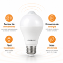 Lâmpada LED com Sensor – Acende Sozinha no Escuro